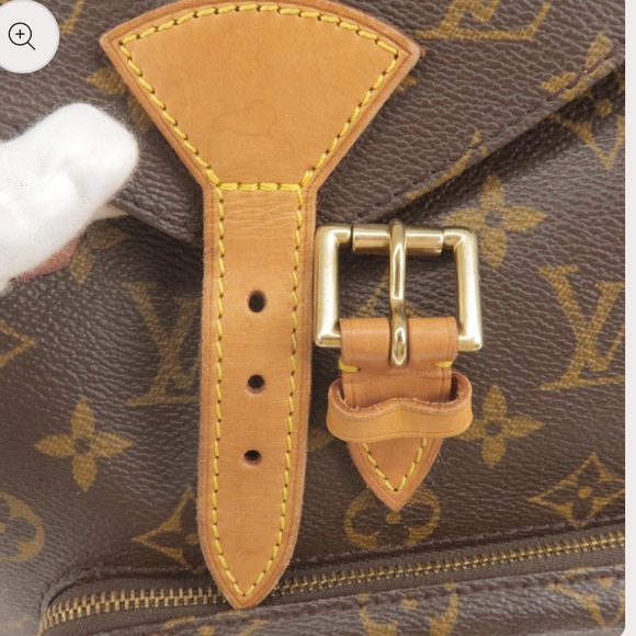 SOLD🚫Louis Vuitton Monogram Montsouris MM Back Pack Bag - Picture 4 of 16